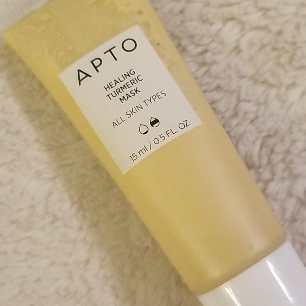 4/25 bundle item. Apto Healing Tumeric Mask